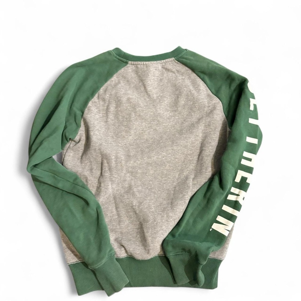 Universal Green and Gray Crewneck Sweater - Picture 5 of 6
